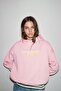 Kapüşonlu yıldız grafik baskılı sweatshirt