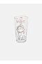 Lcw Home Pink Aristo Cat Printed Glass Cup 550 ml - 2