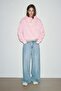Kapüşonlu yıldız grafik baskılı sweatshirt - 2
