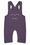 Baby Girl Floral Embroidered Salopet Jumpsuit and Shirt Set - 2