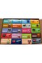 Bricks Set of 20 Boxed Mini Building Blocks 3D Character Figures Toy Set Jigsaw Puzzle Mixed Model - 2