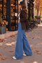 New Season Women's High Waist Palazzo Jeans - 2