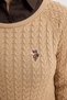 Women's Camel Basic Sweater 50327560-Vr015 - 6