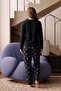Premium Soft Waffle Women's Pajama Set – Soft Textured Warm Winter Long Sleeve Pajamas - 2