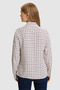 Women's Cream Long Sleeve Shirt 50329501-Vr256 - 5