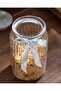 Adenya Basket Bird Jar Cylinder - Mint Green - 1300 ml - 2