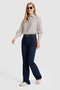 Women's Cream Long Sleeve Shirt 50329501-Vr256 - 4