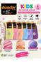 Modal Seamless Children's Socks 6-Piece Set