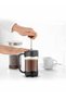 Borosilicate glass coffee/teapot with 18/10 stainless steel filter and plunger, 600ml - 2