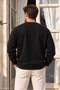 Men's Crew Neck Pique Fabric Regular Fit Sweat 5876 - 4