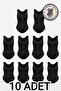 10-Piece Advantage Pack Women's Wide Strap Bottom Hook Cotton Lycra Flexible Bodysuit - 6 Special Custom Made Buckle Gifts!