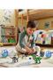 Surprise Egg Set of 6 Building Blocks with Dinosaur and Vehicle Figures Educational Learning Toy with Parts - 5