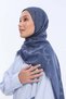 Alia Shawl - Vo Como Pattern - Indigo - 2