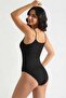 10-Pack Women's Cotton Lycra Bodysuit with String Straps and Bottom Hooks + 6 Special Custom Made Buckles as a Gift - 5