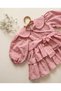 100% Cotton |   Daphne Collared Baby Dress Set - Baby Shower, Birthday, Special Occasion Dress - 2