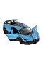 1:43 Bugatti Divo Licensed Pull-Back Metal Toy Car – Blue - 2