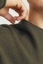 Crew Neck Regular Fit Khaki Men's Pullover 12258407_JJJECOOPER KNIT CREW NECK N - 2