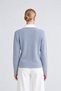Knitwear Detailed Shirt Blue - 4