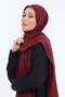 Alia Shawl - Vo Como Pattern - Light Burgundy - 2