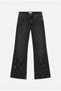 Women's Dark Smoked 2W6-1 Flare Fit Special Design Denim Jeans - 3