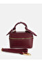 Lcw Accessories Burgundy Leather Look Women's Shoulder Bag - 2