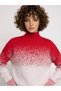 Women's Half Turtleneck Oversize Knitwear Sweater - 4
