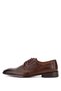 Men's Genuine Leather Tan Classic Shoes - 2