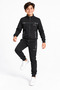 Kids Boys 2 Thread Black Tracksuit Set - 7