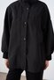 Women's Front Snap and Zipper Parachute Detail Set Black - 7