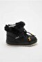Children's Black Fur Winter Boots Comfortable Daily Use Boots - 4