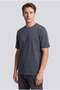 Men's 100% Cotton Interlock Short Sleeve T-Shirt Smoked - 2