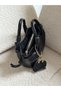 Small Size Hand and Shoulder Women's Bag with Charms - 2