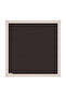 Bitter Brown Border Plain Silk Handkerchief