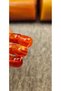 Orange Amber Prayer Beads – Skilled Craftsman – 0.6 Delim Ottoman Antique Mihteri – 7.40 X 10.90 mm - 5