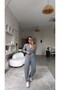 Gray Zr Model Self-Vest Slim Suit - 4