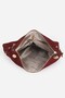 Arev Genuine Suede Chain Strap Shoulder Bag Claret Red Suede - 5