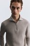 Zippered Knitwear Men's Sweater - 5
