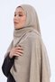 Alia Shawl - Vo Signature Pattern - Beige - 2