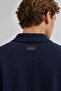 Button Detailed Polo Collar Men's Knitwear Sweater |   Mew5111320-1 - 5