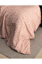 Ancelina Single Cotton Printed Bed Sheet and Duvet Cover Set - Powder - 2