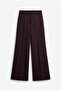 High Waist Buttoned Straight Palazzo Trousers Sun545