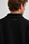 Button Detailed Polo Collar Men's Knitwear Sweater |   Mew5111320-1 - 4