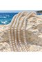 Pearl String White 7*5 mm – Natural Texture Royal Series (63304) - 4