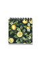 Fresh Lemon and Lemon Flower Patterned Mini Notepad Set - 6