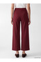 Two Mt Shop Quality Lcw Everyday Burgundy Diving Fabric Plain Standard & Regular Women's Sweatpants - 4