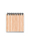 Earth Tones Striped Mini Notepad Set of 6 - 5