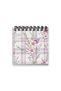 Aesthetic Lavender Floral Mini Pocket Notepad Set - 6