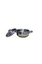 Small Pot Small Steel Pot Compatible with Induction Cookers Mini Size Small Rose Pot with Steel Lid 14cm 1Lt - 6