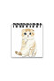 Realistic Kitten Illustration Mini Notepad Set - 5
