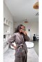 Premium Inflatable Vest with Mink Back and Knitwear Belt - 3